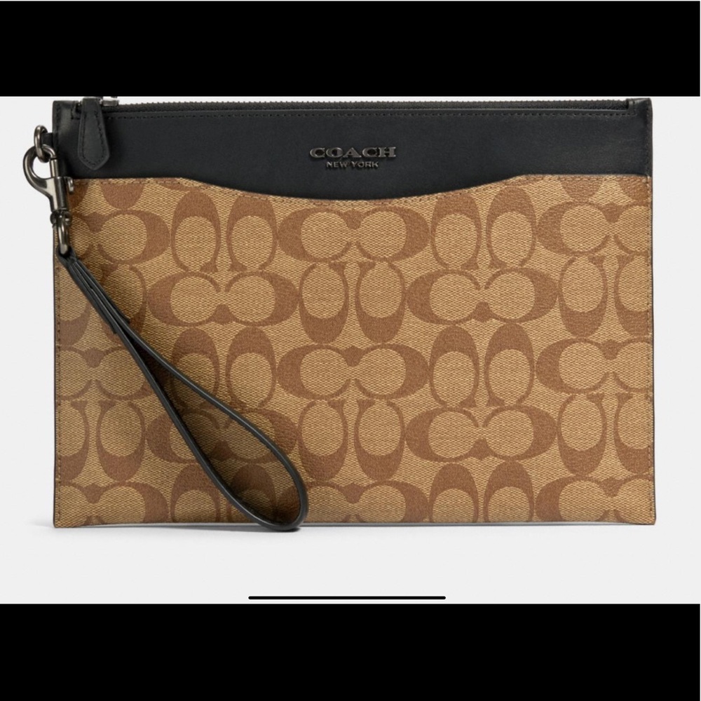 Coach slim pouch